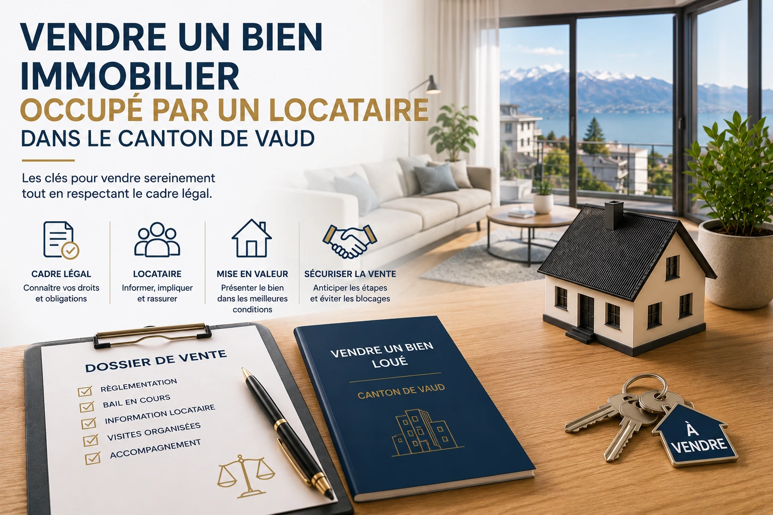Comment préparer un bien immobilier avant sa mise en vente dans le canton de Vaud ? Étapes clés pour optimiser l’intérêt des acheteurs et la vente.