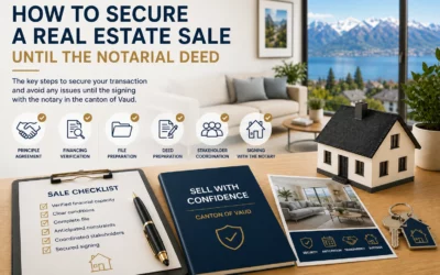 How to Ensure a Smooth Real Estate Sale Until the Notarized Deed Is Signed